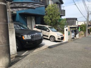 駐車場拡張　After　塗り壁（ジョリパット）