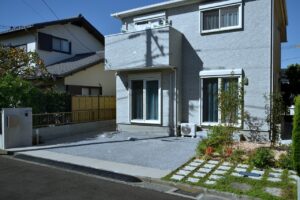 オープン外構の施工事例