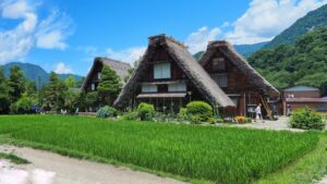 昔ながらの日本の街並み